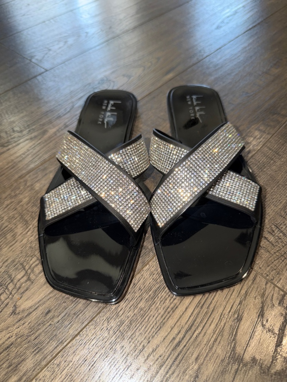 Nicole Miller Sandals - Rhinestone  Sz 8